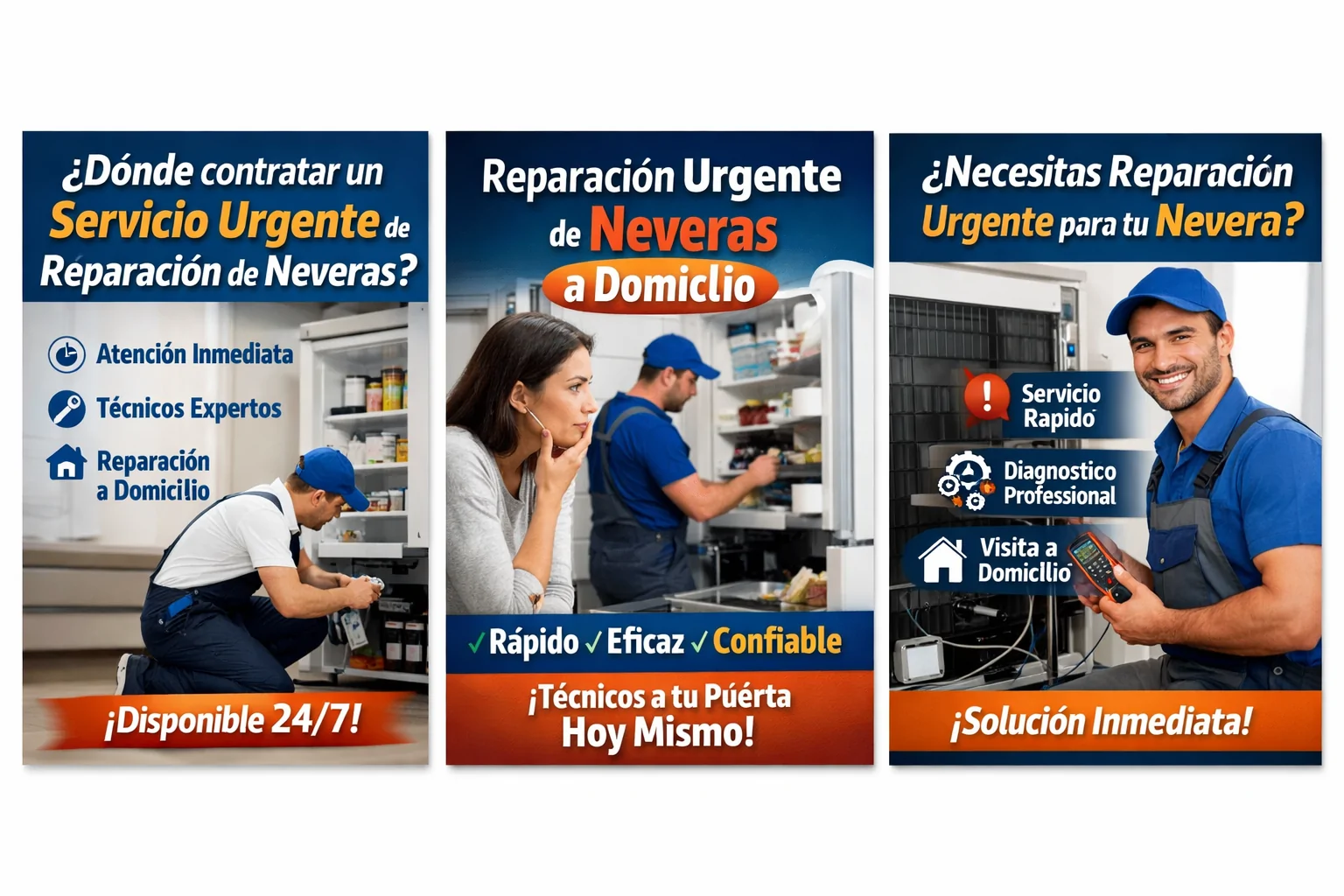 Donde puedo contratar un servicio reparacion urgente para neveras - &iquest;D&oacute;nde puedo contratar un servicio de reparaci&oacute;n urgente para neveras?