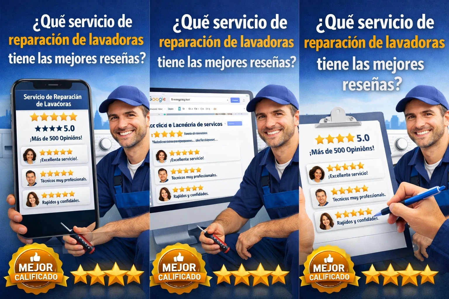 Que servicio de reparacion de lavadoras tiene las mejores resenas - &iquest;Qu&eacute; servicio de reparaci&oacute;n de lavadoras tiene las mejores rese&ntilde;as en Barcelona?