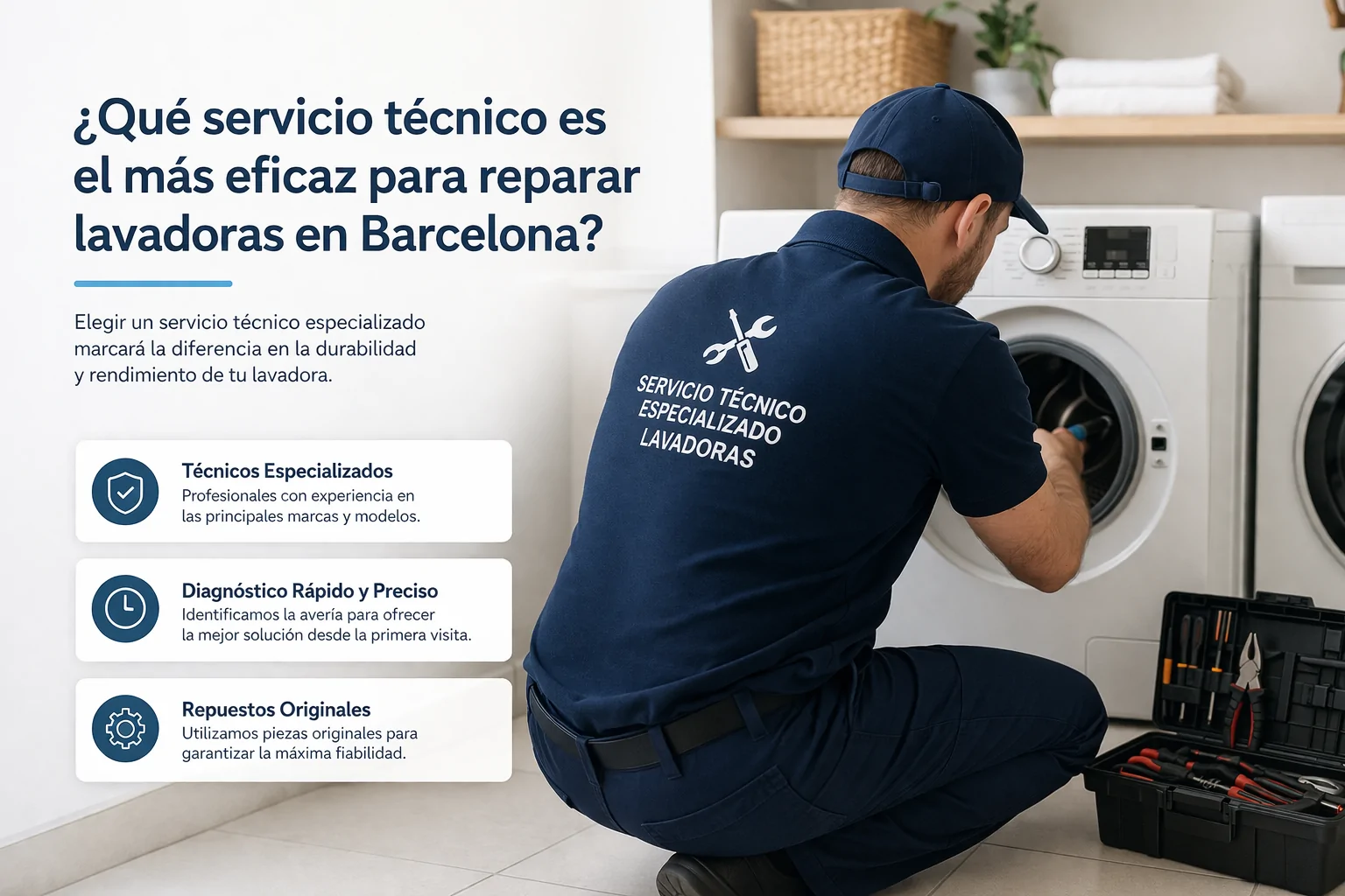 Que servicio tecnico es el mas eficaz para reparar lavadoras en Barcelona - &iquest;Qu&eacute; servicio t&eacute;cnico es el m&aacute;s eficaz para reparar lavadoras en Barcelona?