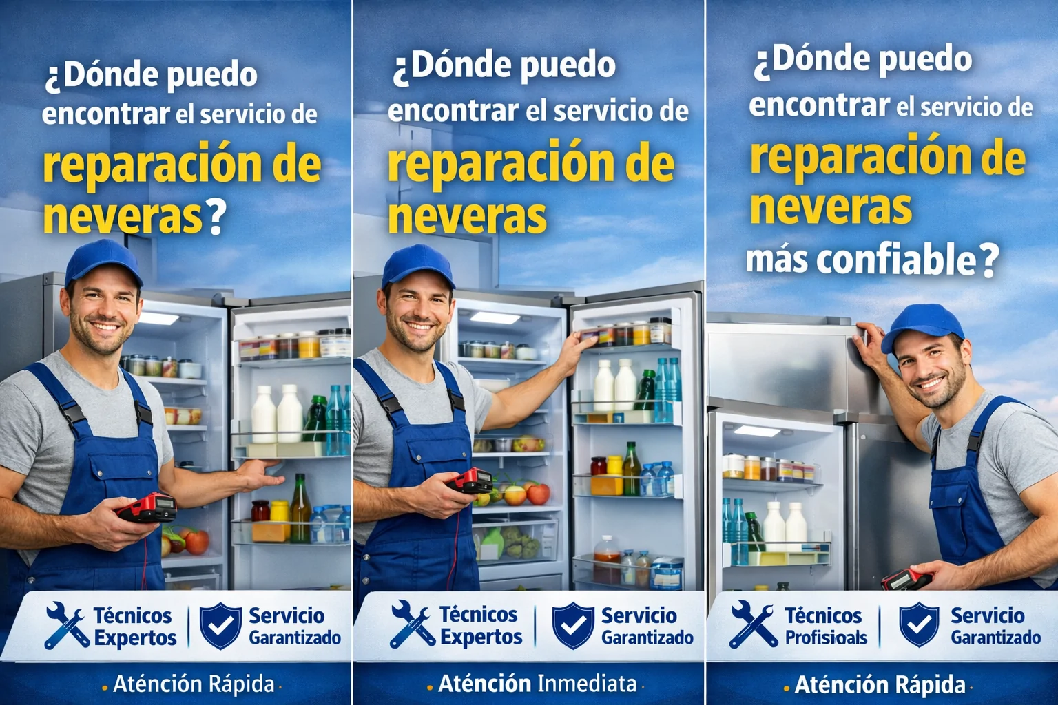 Servicio de reparacion de neveras - &iquest;D&oacute;nde puedo encontrar el servicio de reparaci&oacute;n de neveras m&aacute;s confiable en Castell&oacute;n?