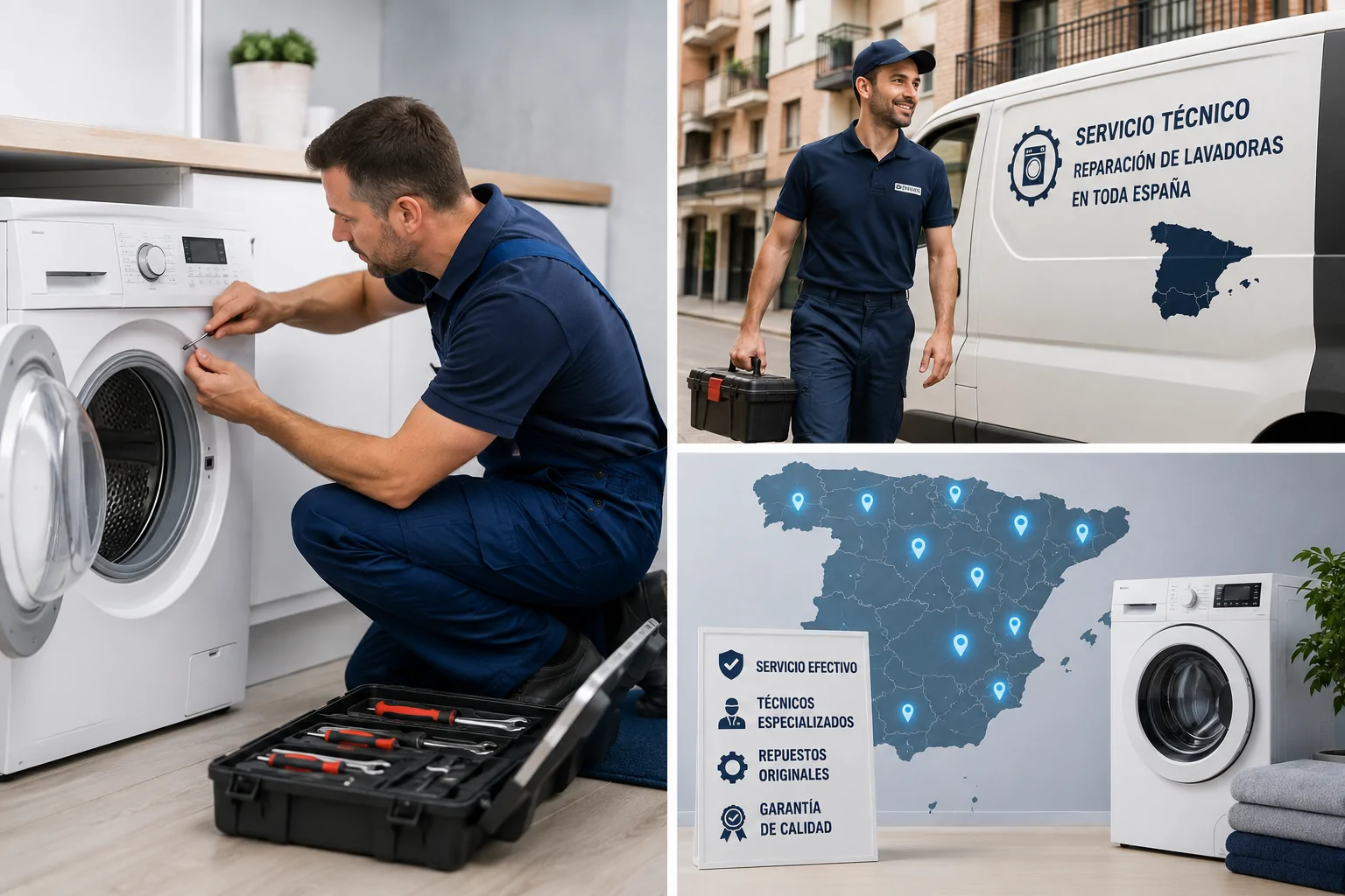 Que empresas ofrecen los servicios de reparacion de lavadoras mas efectivos Espana - &iquest;Qu&eacute; empresas ofrecen los servicios de reparaci&oacute;n de lavadoras m&aacute;s efectivos en Espa&ntilde;a?